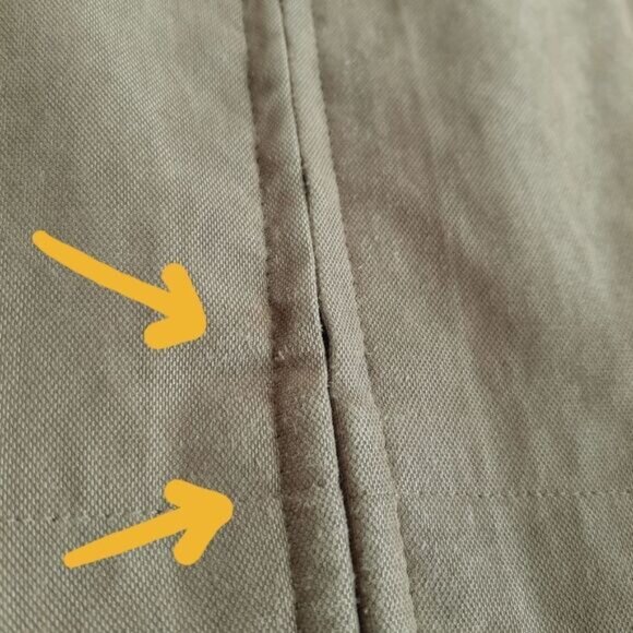 MAC & JAC Full-zip Modern Lightweight Jacket Tan Sz L Flawed - Picture 11 of 12